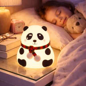 Silicone Panda Touch Night Lamp for Kids
