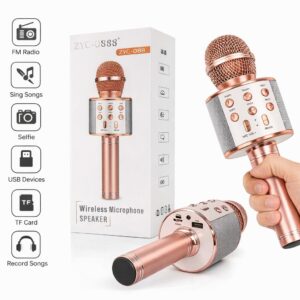 Karaoke Microphone, Wireless Bluetooth Microphone