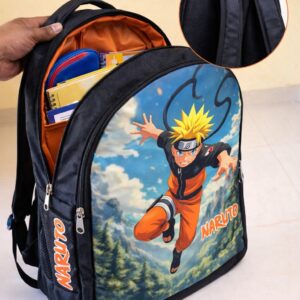 Kids Cartoon Print School Backpack
